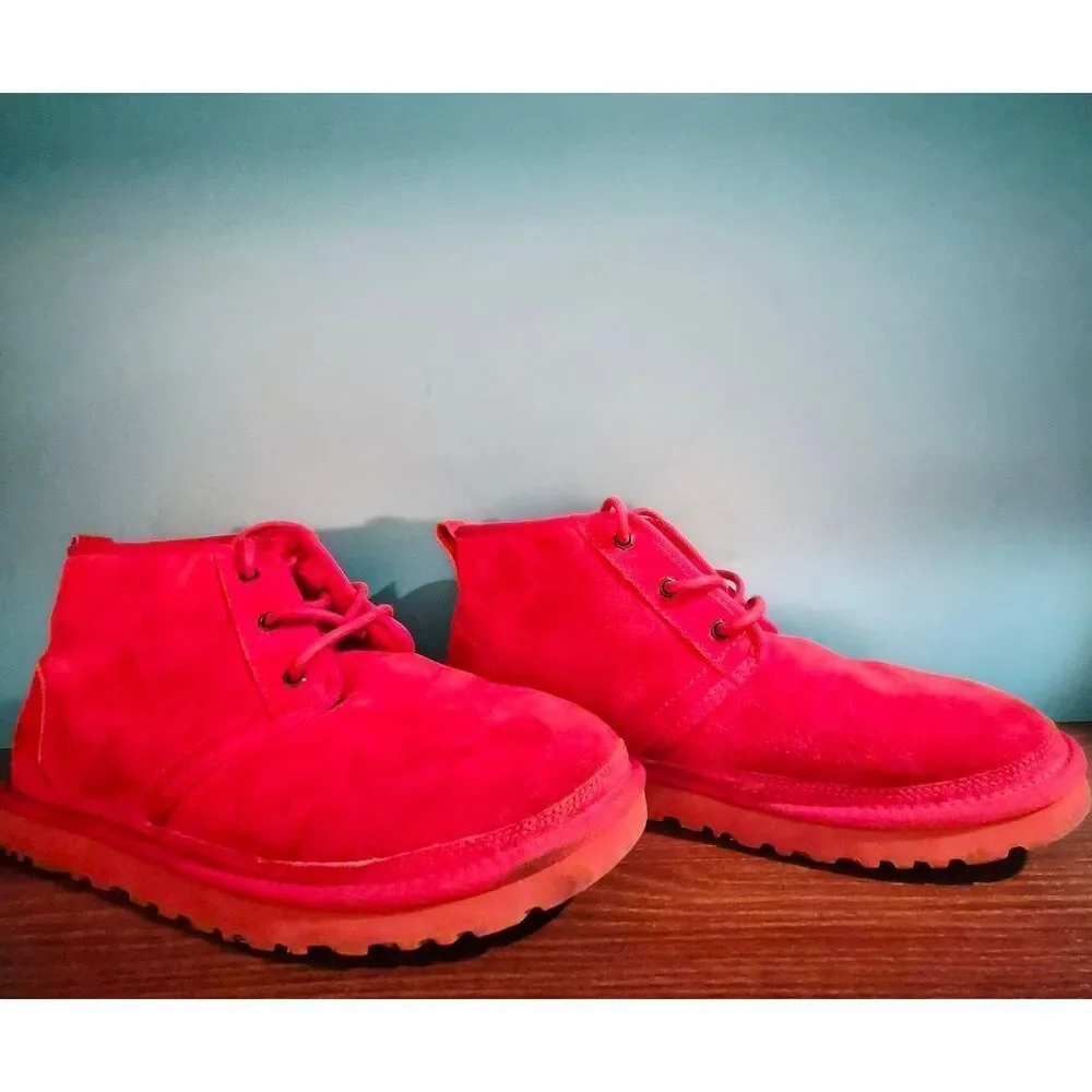 UGG red booties